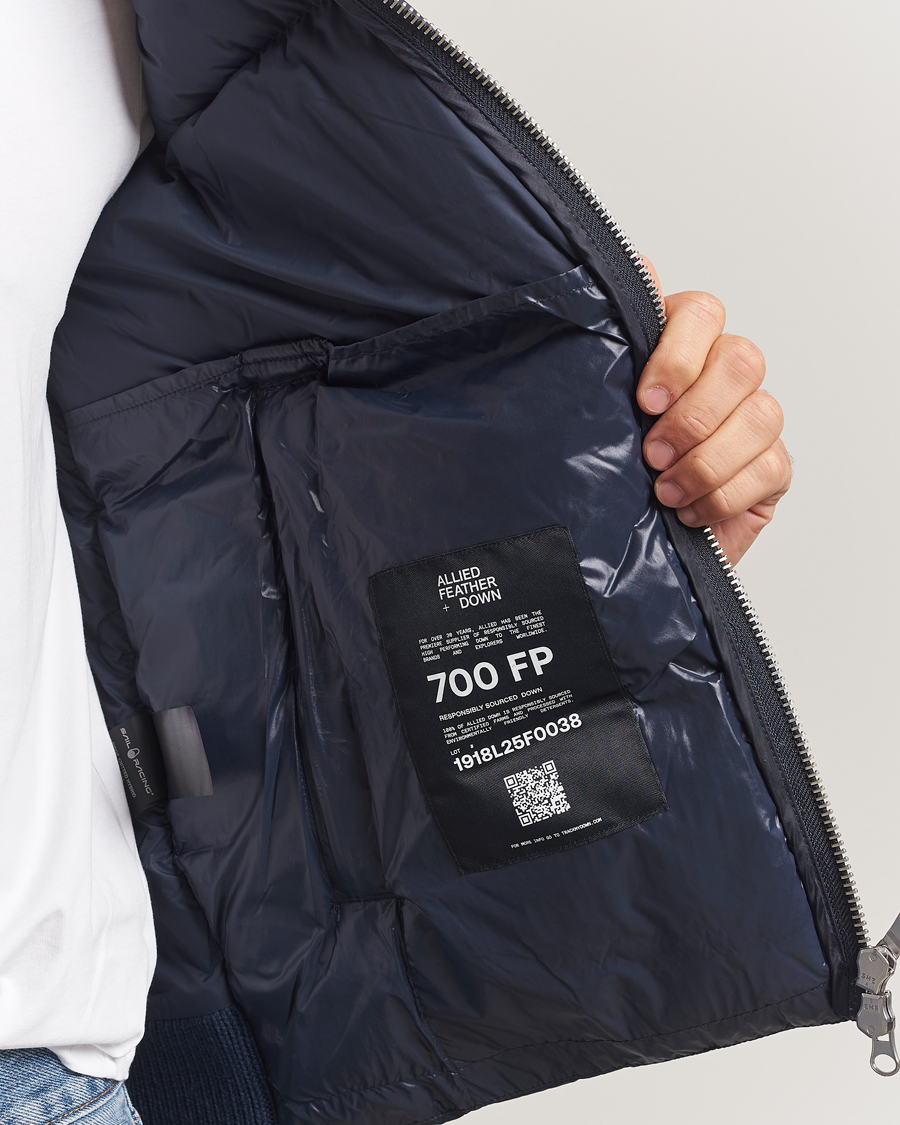 Herre | Jakker | Sail Racing | Ridge Knitted Hybrid Jacket Dark Navy