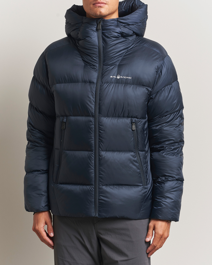Herre | Jakker | Sail Racing | Cloud Down Hooded Jacket Dark Navy