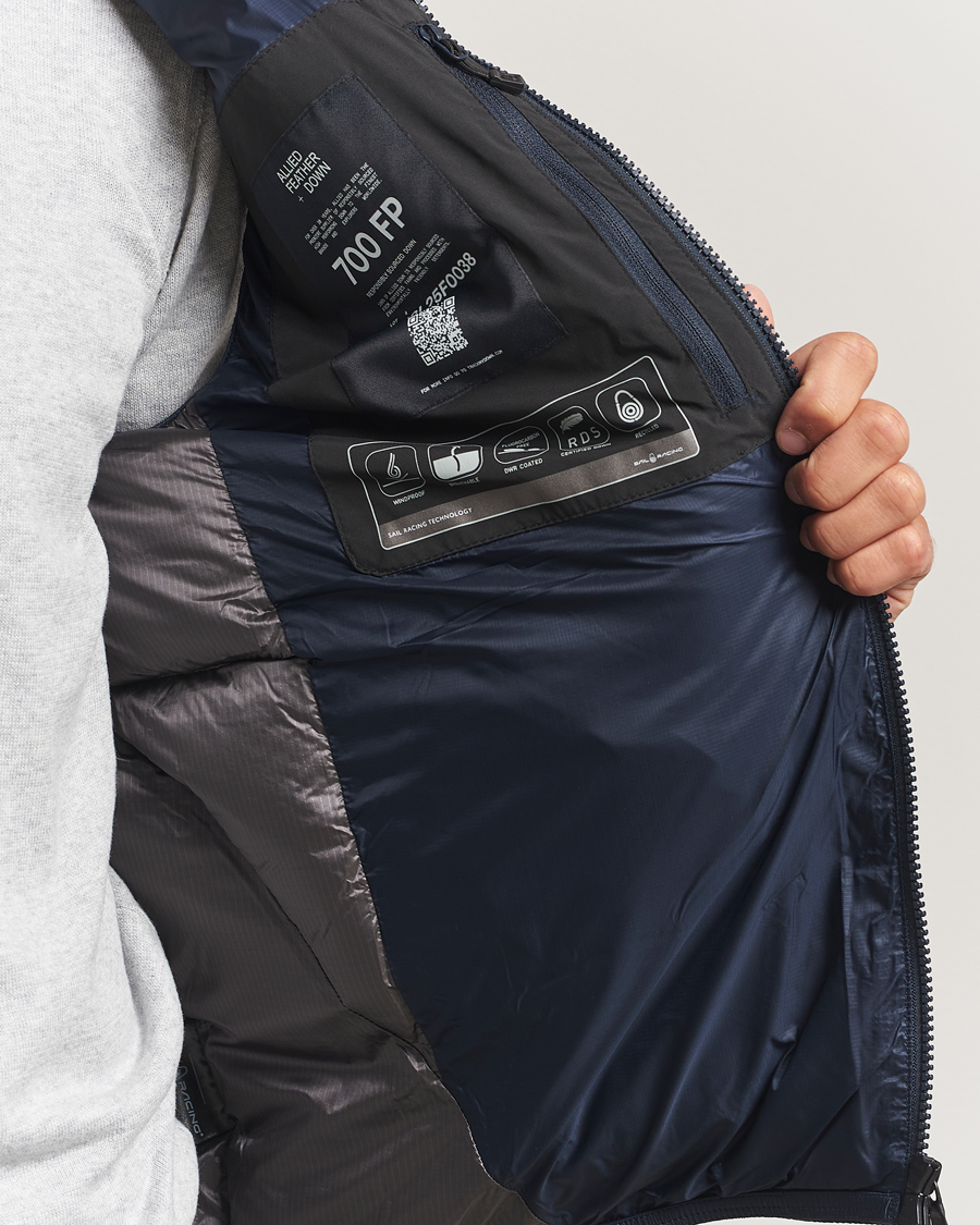 Herre | Vester | Sail Racing | Cloud Down Vest Dark Navy