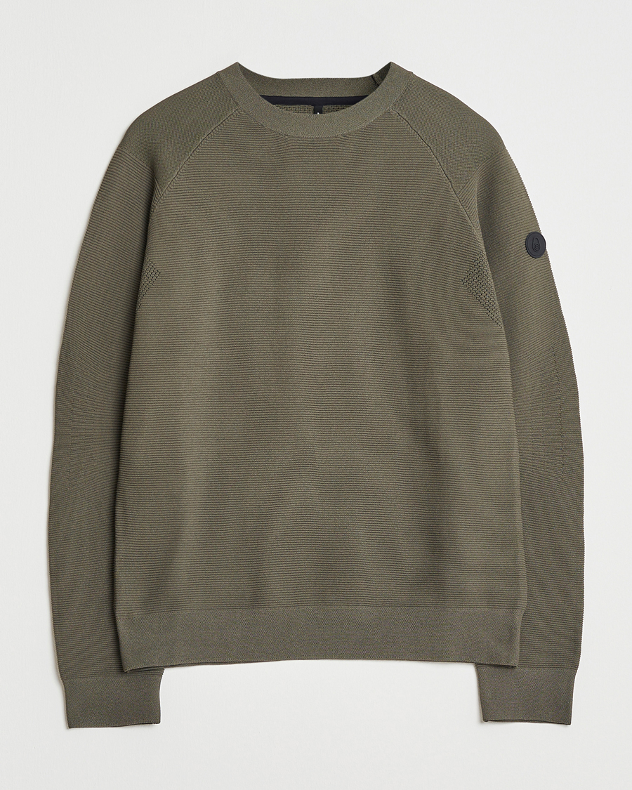 Herre | Gensere | Sail Racing | Element Seamless Crew Neck Mud Green