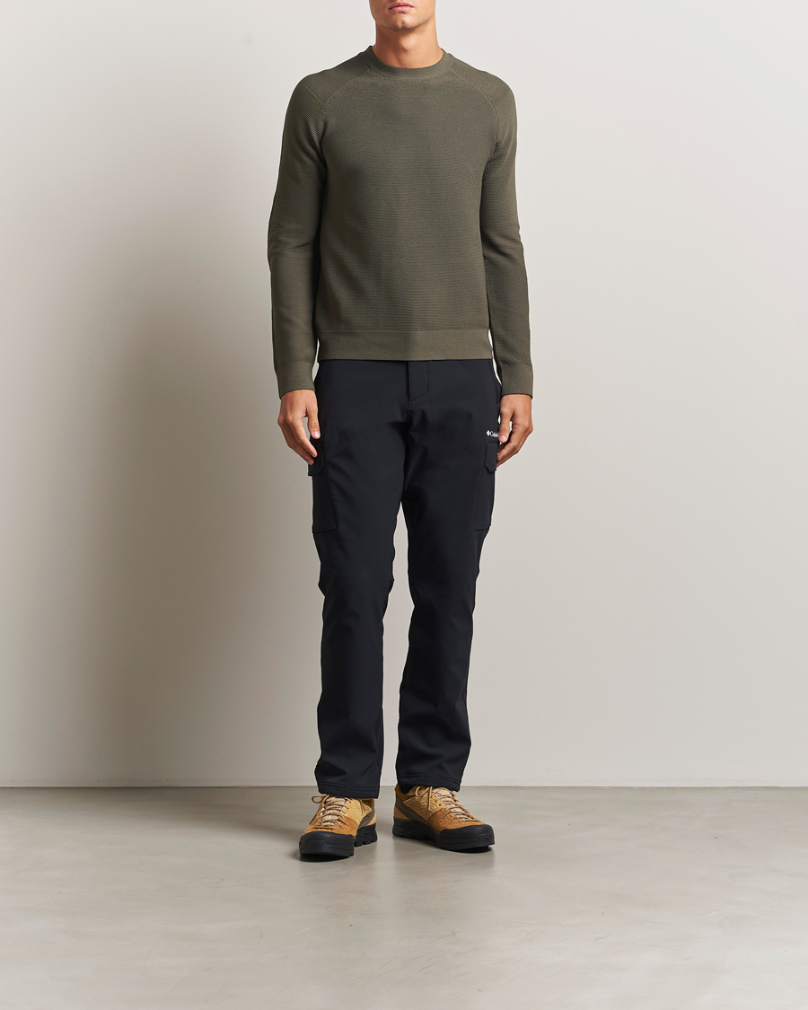Herre | Gensere | Sail Racing | Element Seamless Crew Neck Mud Green