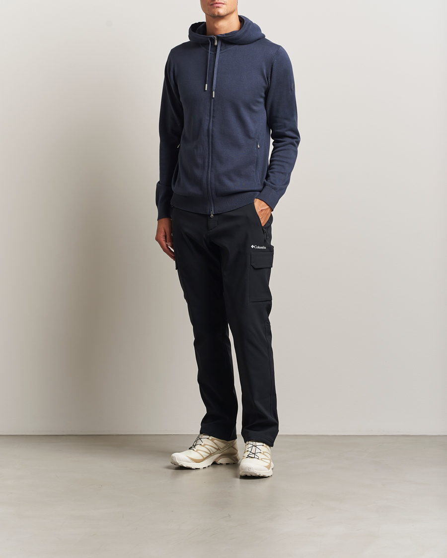 Herre | Gensere | Sail Racing | Bowman Knitted Full Zip Hoodie Navy