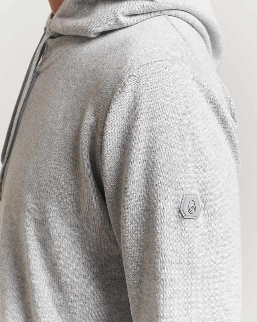 Herre | Gensere | Sail Racing | Bowman Knitted Full Zip Hoodie Grey Melange