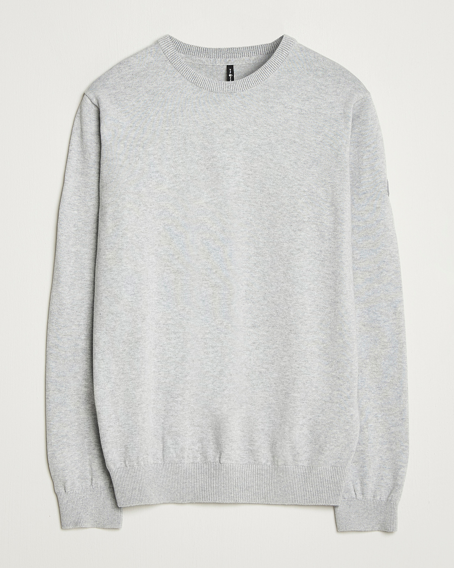 Herre | Gensere | Sail Racing | Bowman Knitted Crew Neck Grey Melange