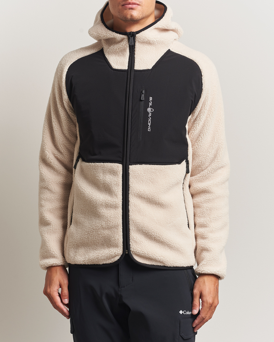 Herre | Gensere | Sail Racing | Patrol Pile Full Zip Hoodie Ivory