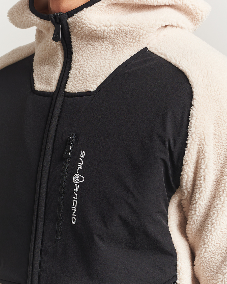 Herre | Gensere | Sail Racing | Patrol Pile Full Zip Hoodie Ivory