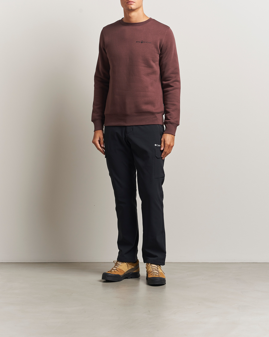 Herre | Gensere | Sail Racing | Bowman Crew Neck Sweatshirt Dark Brown