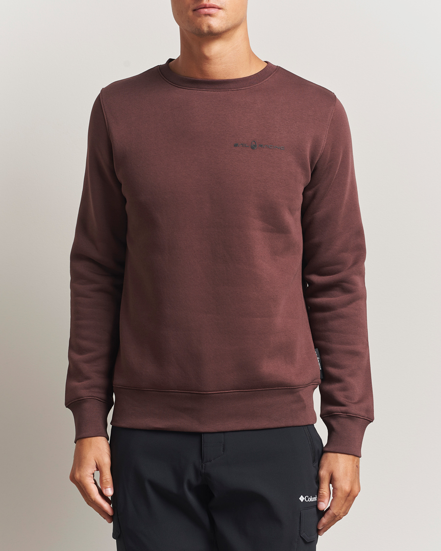 Herre | Gensere | Sail Racing | Bowman Crew Neck Sweatshirt Dark Brown