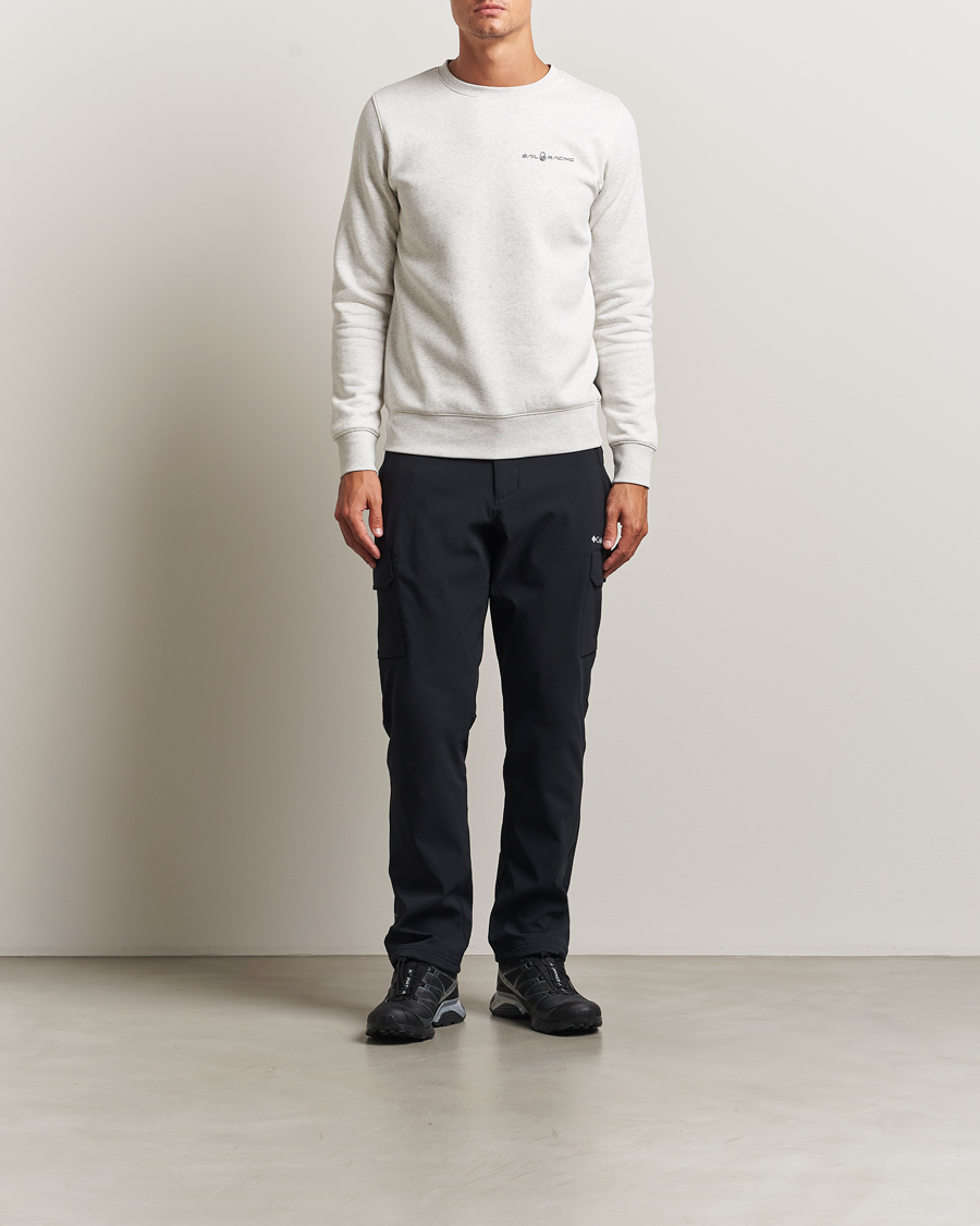 Herre | Gensere | Sail Racing | Bowman Crew Neck Sweatshirt Light Grey Melange