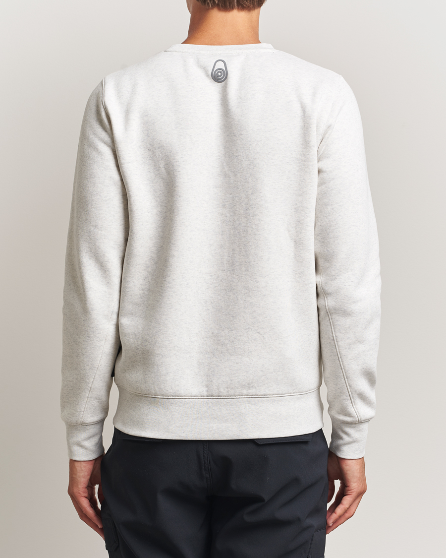 Herre | Gensere | Sail Racing | Bowman Crew Neck Sweatshirt Light Grey Melange