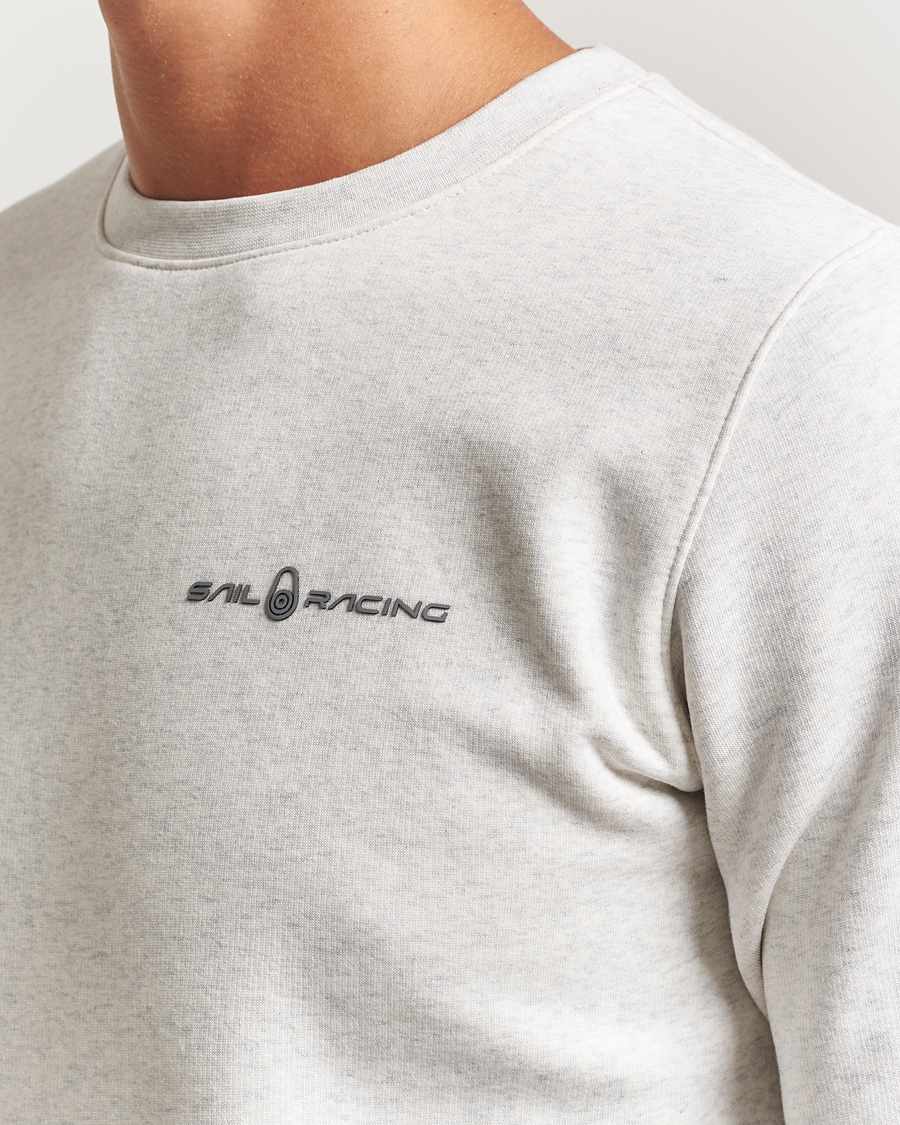 Herre | Gensere | Sail Racing | Bowman Crew Neck Sweatshirt Light Grey Melange