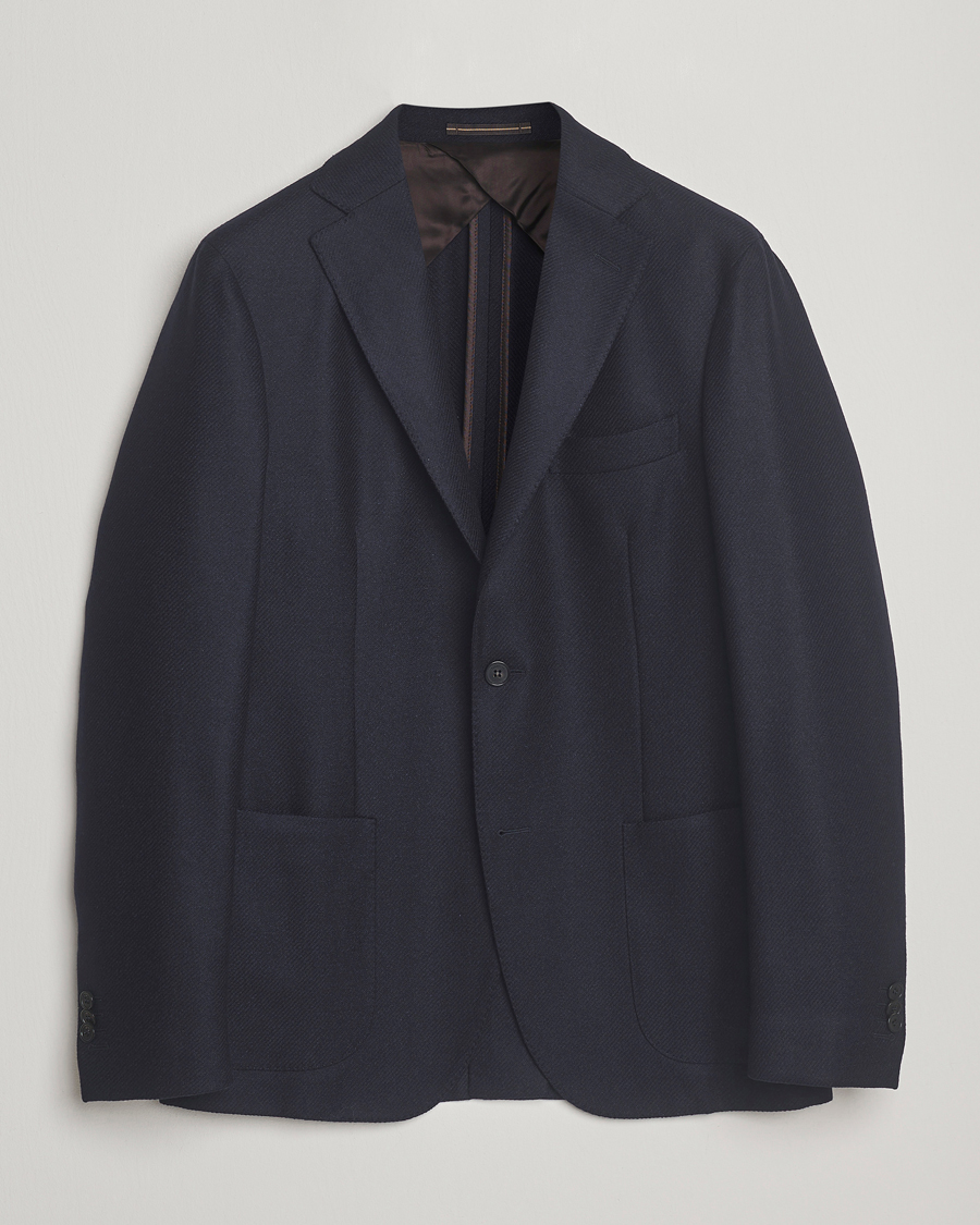 Herre | Dressjakker | Incotex | Wool/Cashmere Blazer Navy