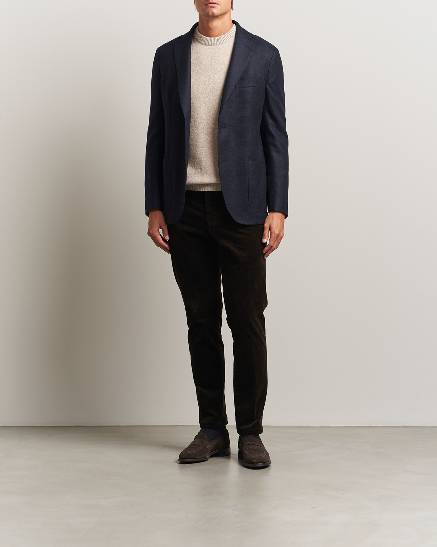 Herre | Dressjakker | Incotex | Wool/Cashmere Blazer Navy