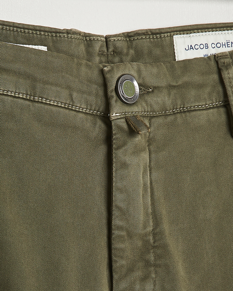 Herre | Bukser | Jacob Cohën | Bobby Cotton Chinos Green