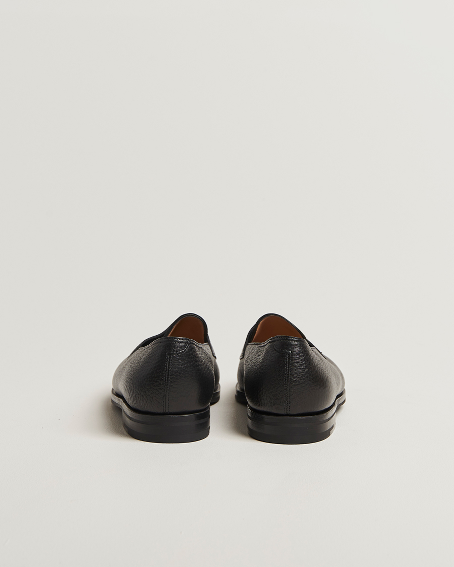 Herre | Loafers | John Lobb | Lopez Penny Loafer Black Grain