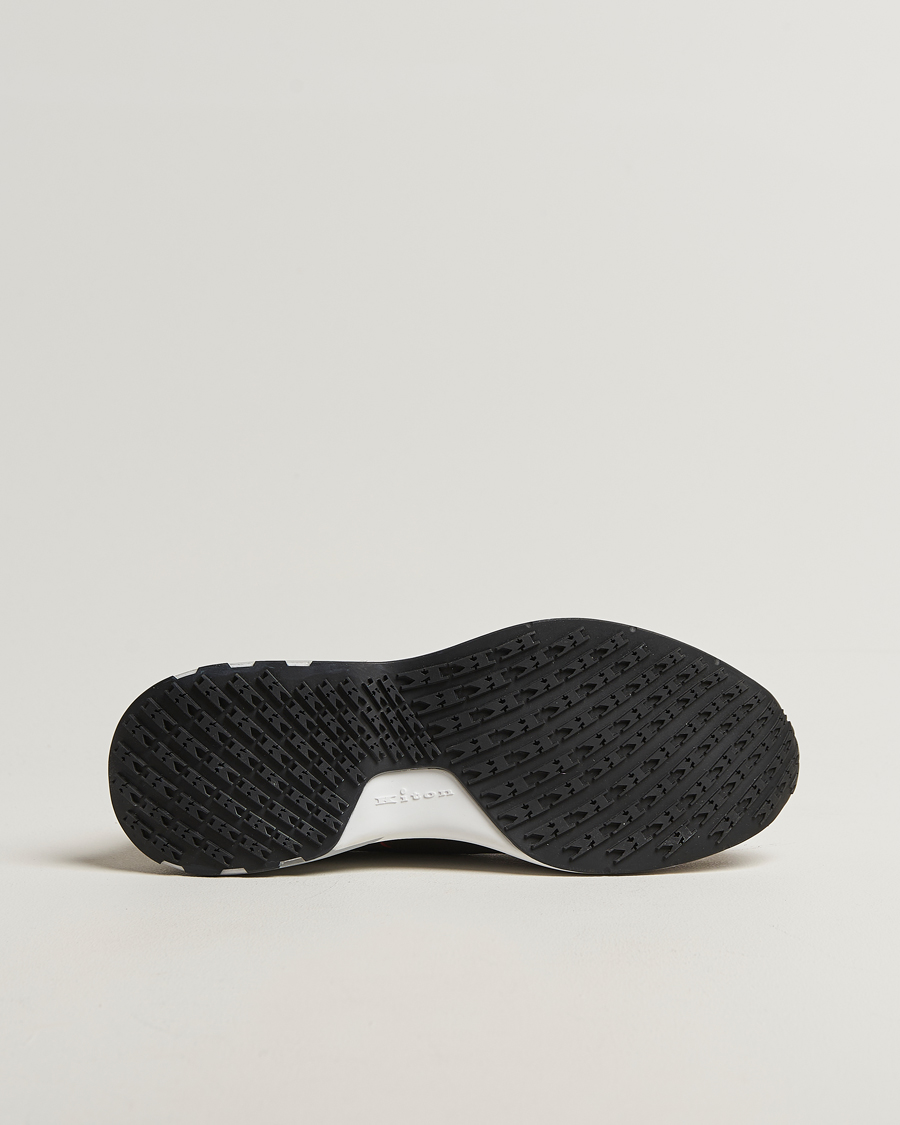 Herre | Sneakers | Kiton | Luxury Running Sneakers Dark Brown Suede