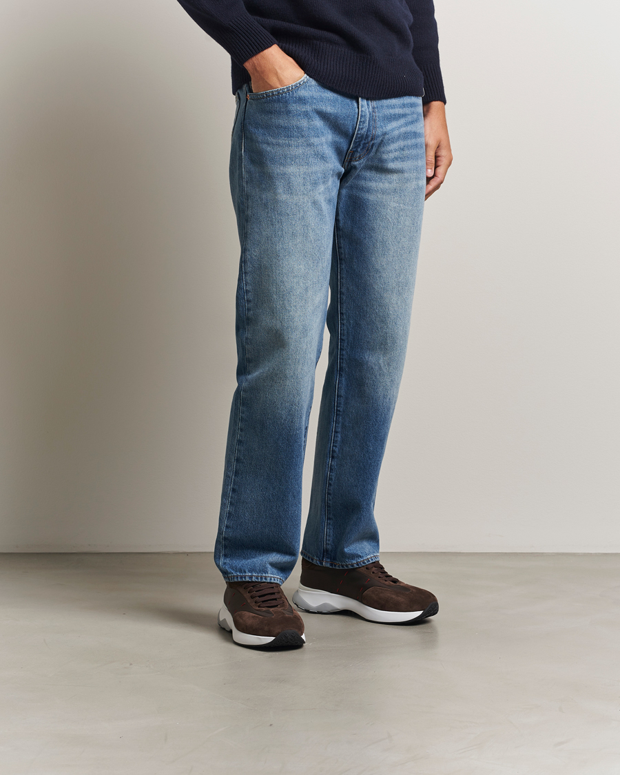 Herre | Sneakers | Kiton | Luxury Running Sneakers Dark Brown Suede