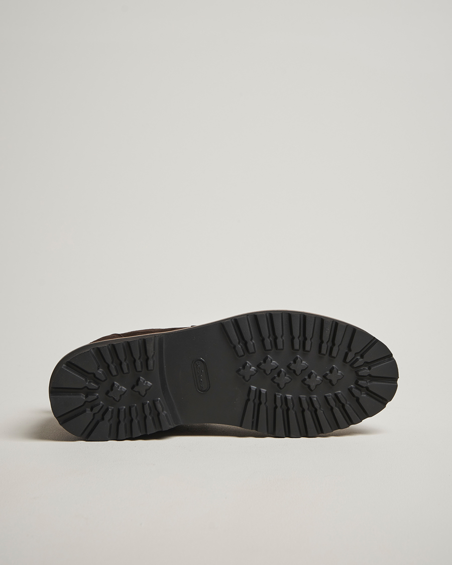 Herre | Støvler | Kiton | St Moritz Winter Boots Dark Brown Suede
