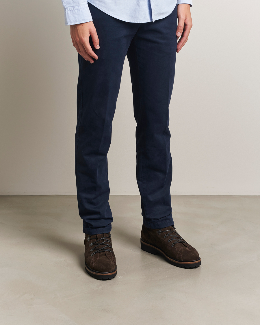 Herre | Støvler | Kiton | St Moritz Winter Boots Dark Brown Suede