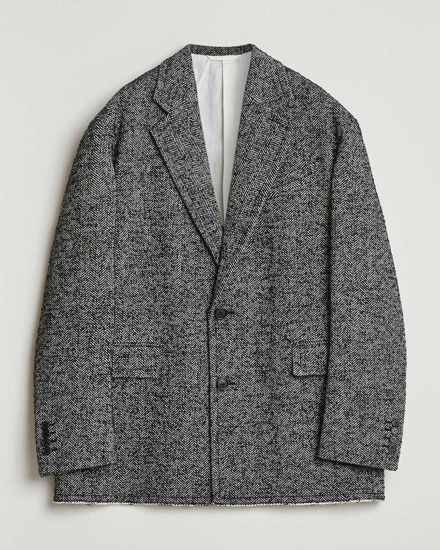 Herre | Jakker | Lanvin | Soft Wool Jacket Grey
