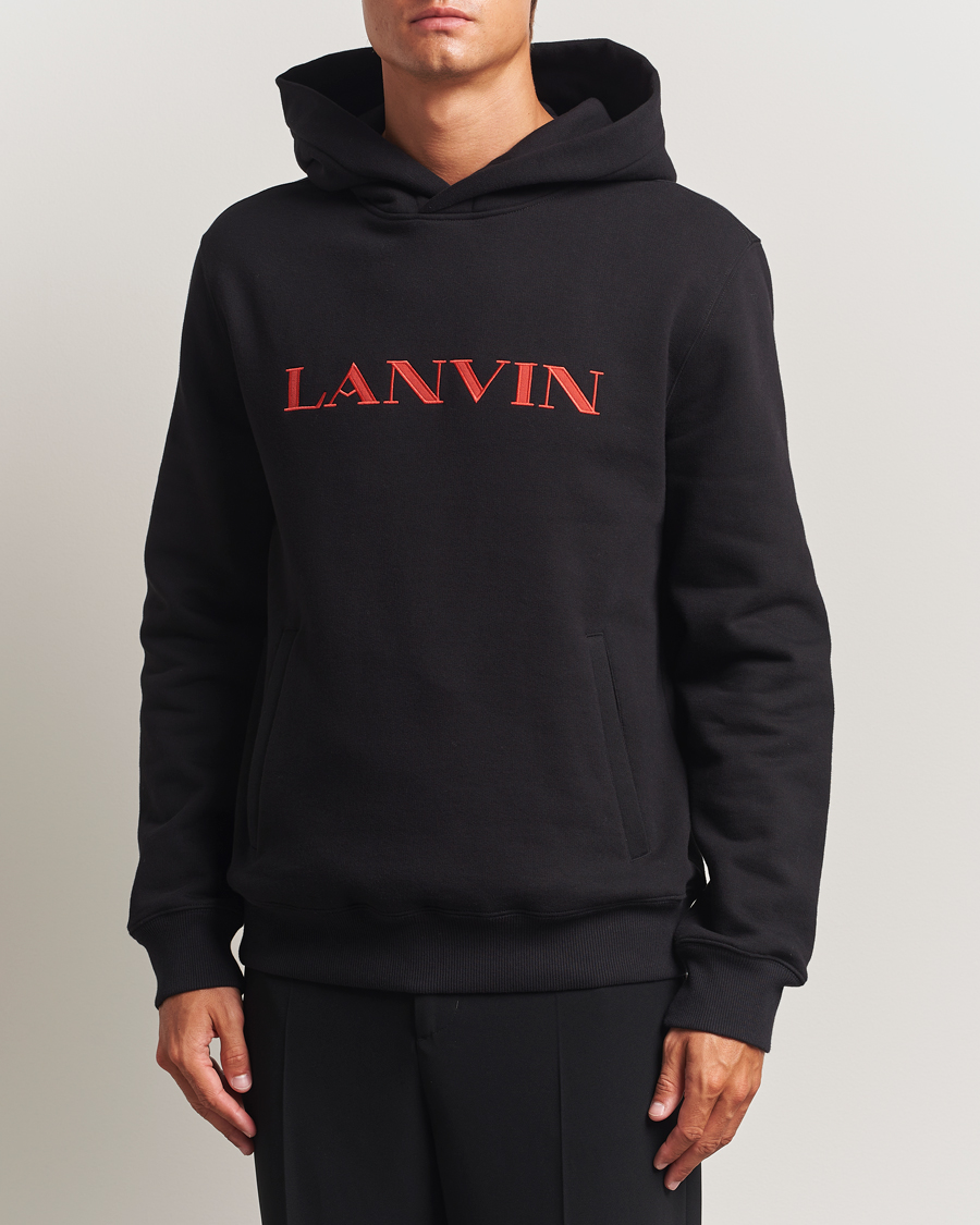 Herre | Gensere | Lanvin | Logo Hoodie Black