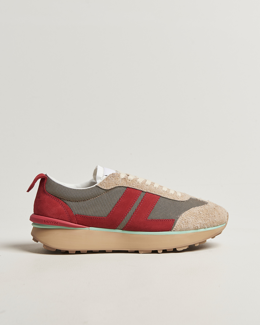 Herre | Sneakers | Lanvin | Bumpr Running Sneakers Cream