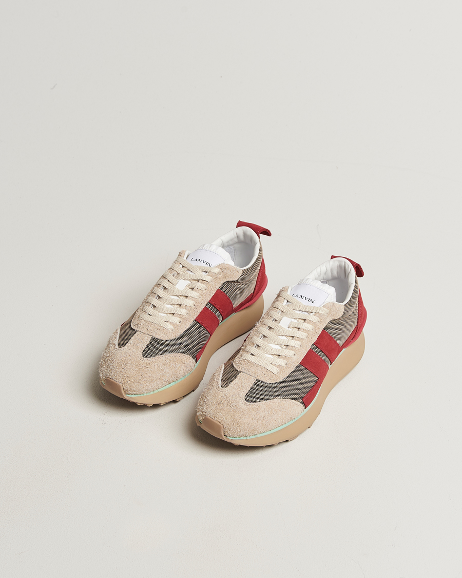 Herre | Sneakers | Lanvin | Bumpr Running Sneakers Cream