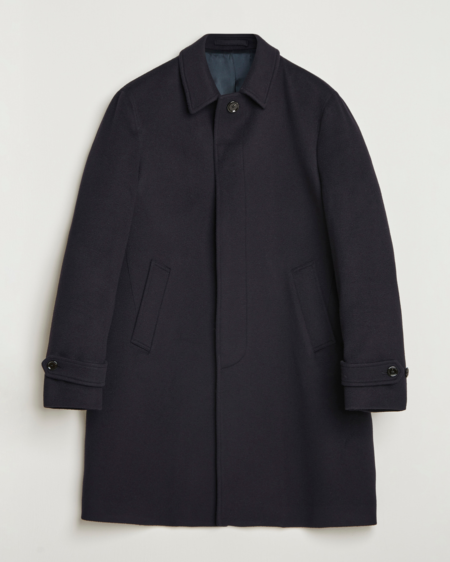 Herre | Jakker | Lardini | Wool Coat Navy