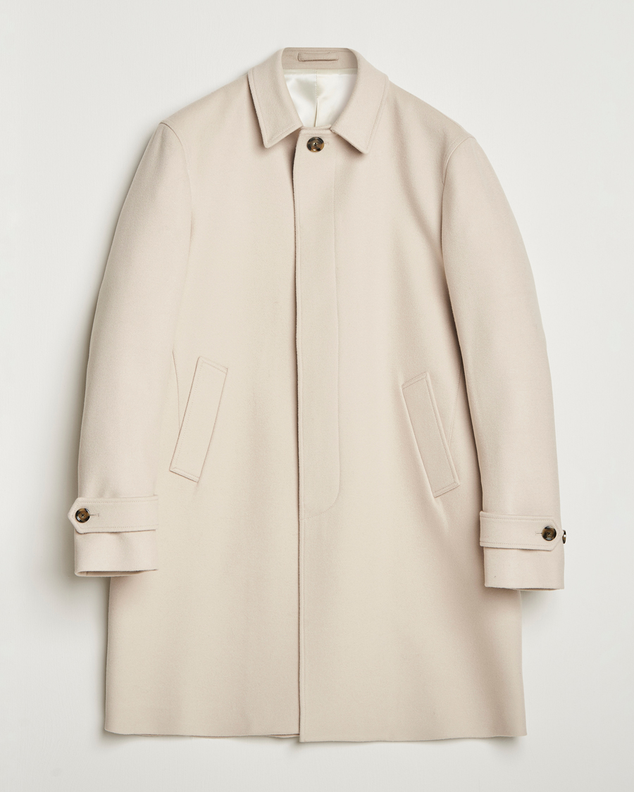 Herre | Jakker | Lardini | Wool Coat Beige