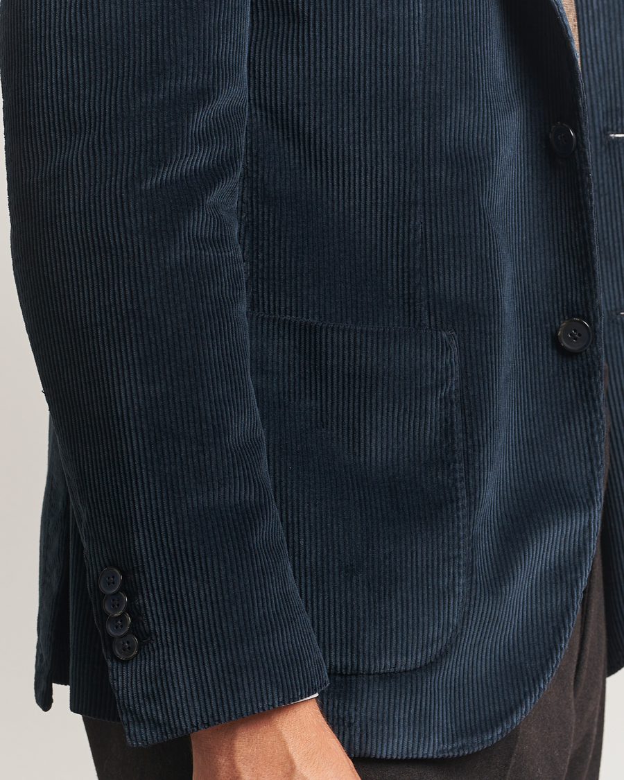 Herre | Dressjakker | L.B.M. 1911 | Jack Corduroy Blazer Navy