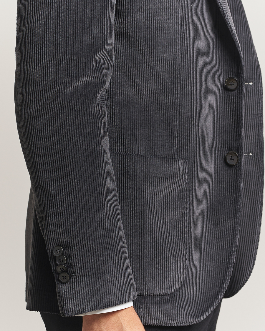Herre | Dressjakker | L.B.M. 1911 | Jack Corduroy Blazer Dark Grey
