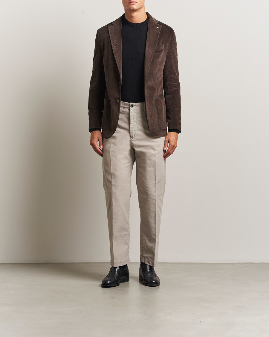 Herre | Dressjakker | L.B.M. 1911 | Jack Corduroy Blazer Dark Brown