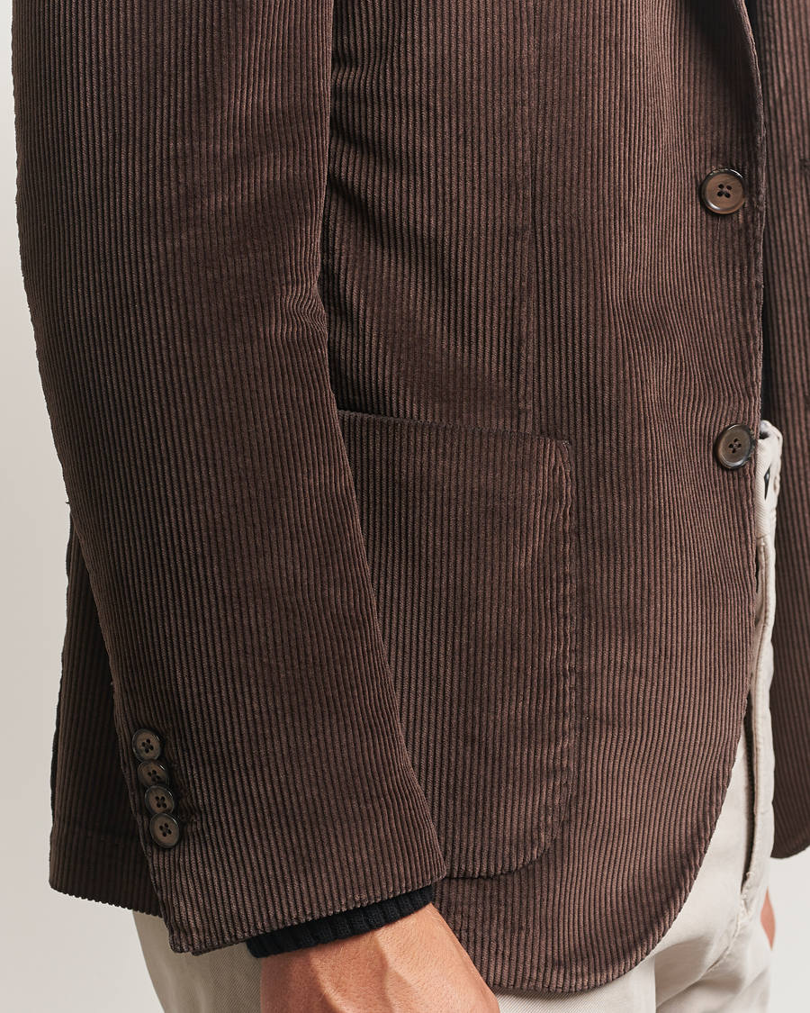 Herre | Dressjakker | L.B.M. 1911 | Jack Corduroy Blazer Dark Brown