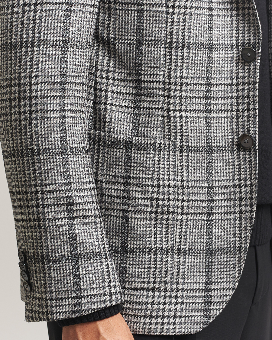 Herre | Dressjakker | L.B.M. 1911 | Jack Checked Wool Blazer Grey