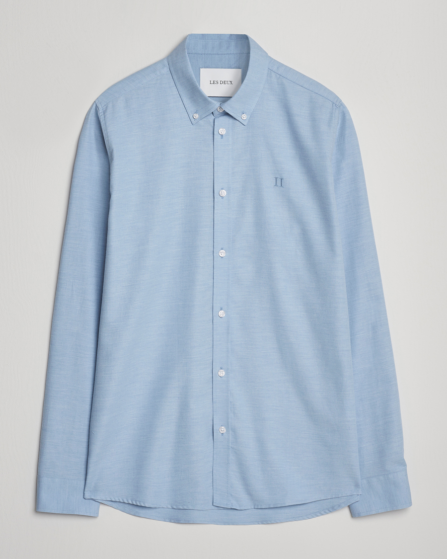 Herre | Skjorter | LES DEUX | Dessert Reg Flannel Shirt Allure