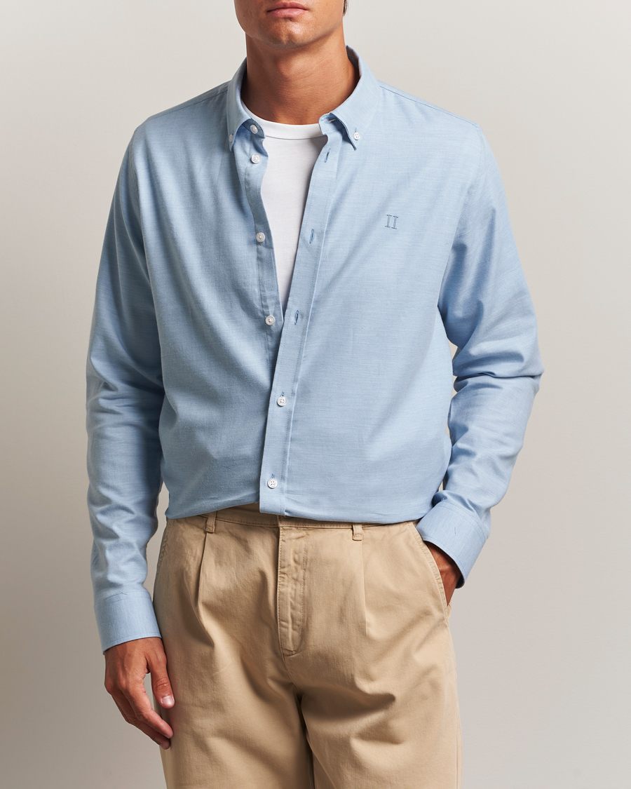 Herre | Skjorter | LES DEUX | Dessert Reg Flannel Shirt Allure