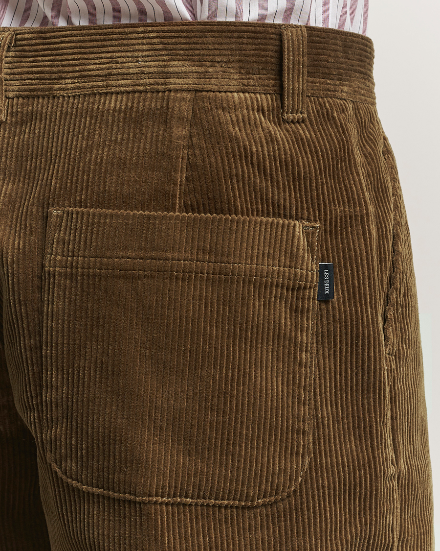 Herre | Bukser | LES DEUX | Kody Corduroy Pants Military Olive