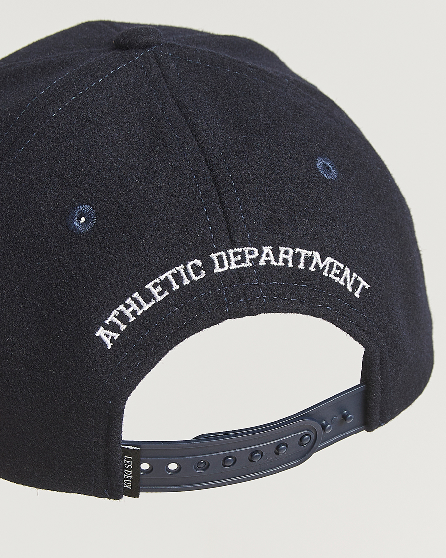Herre | Hatter og capser | LES DEUX | Wool Baseball Cap Dark Navy