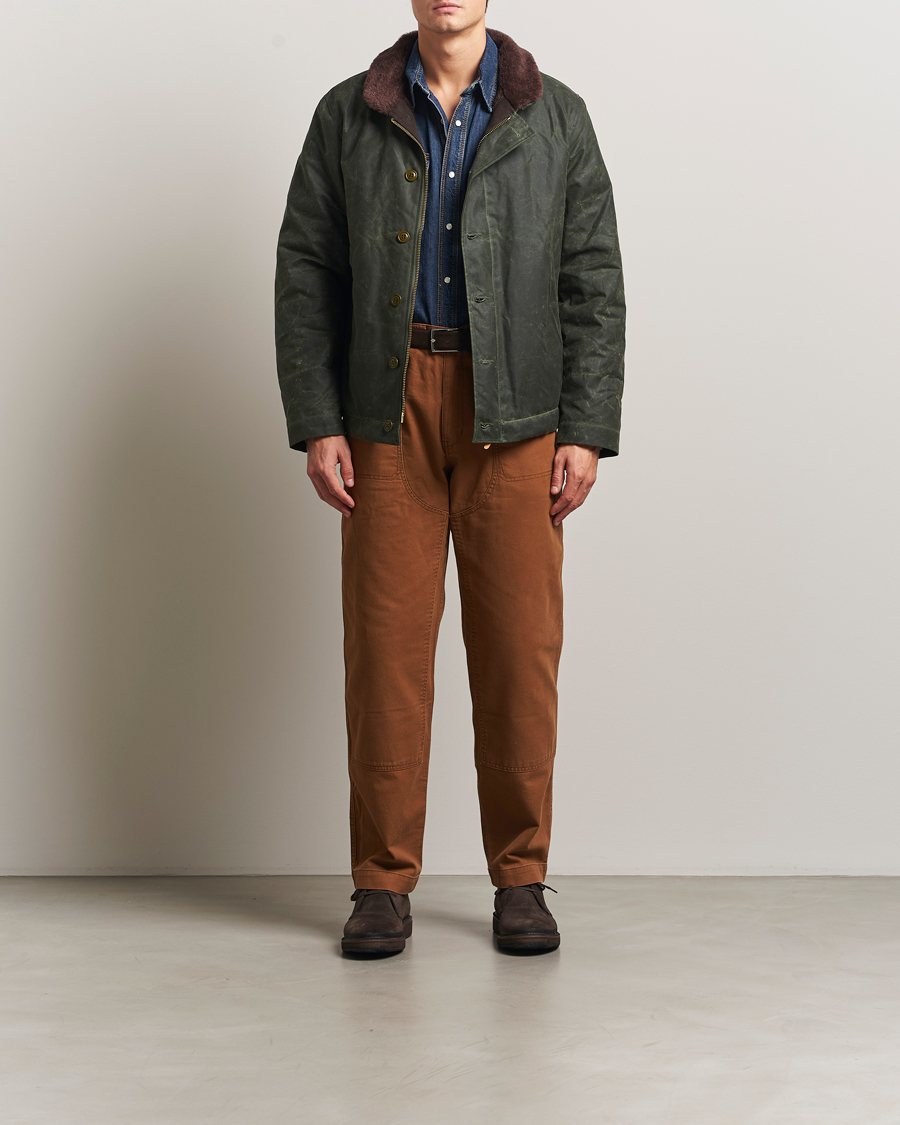 Herre | Jakker | Manifattura Ceccarelli | Deck Jacket Dark Green
