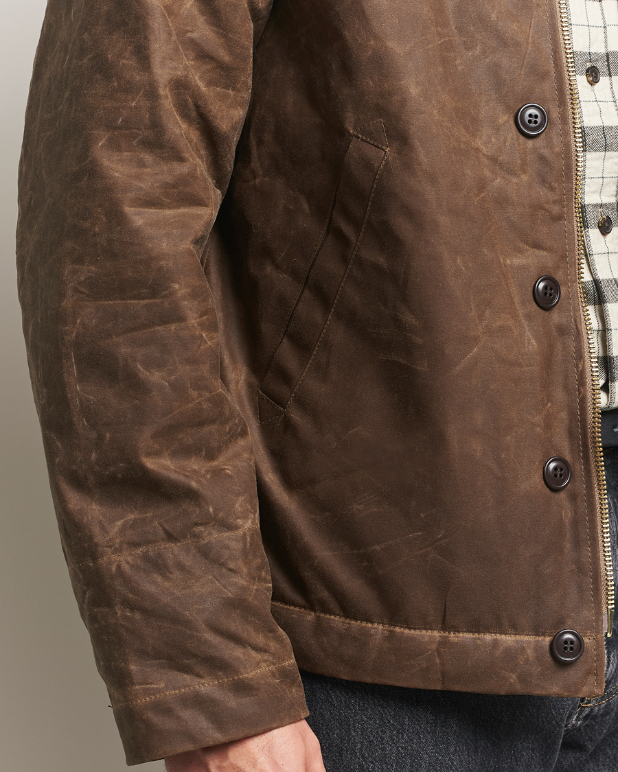 Herre | Jakker | Manifattura Ceccarelli | Deck Jacket Dark Tan