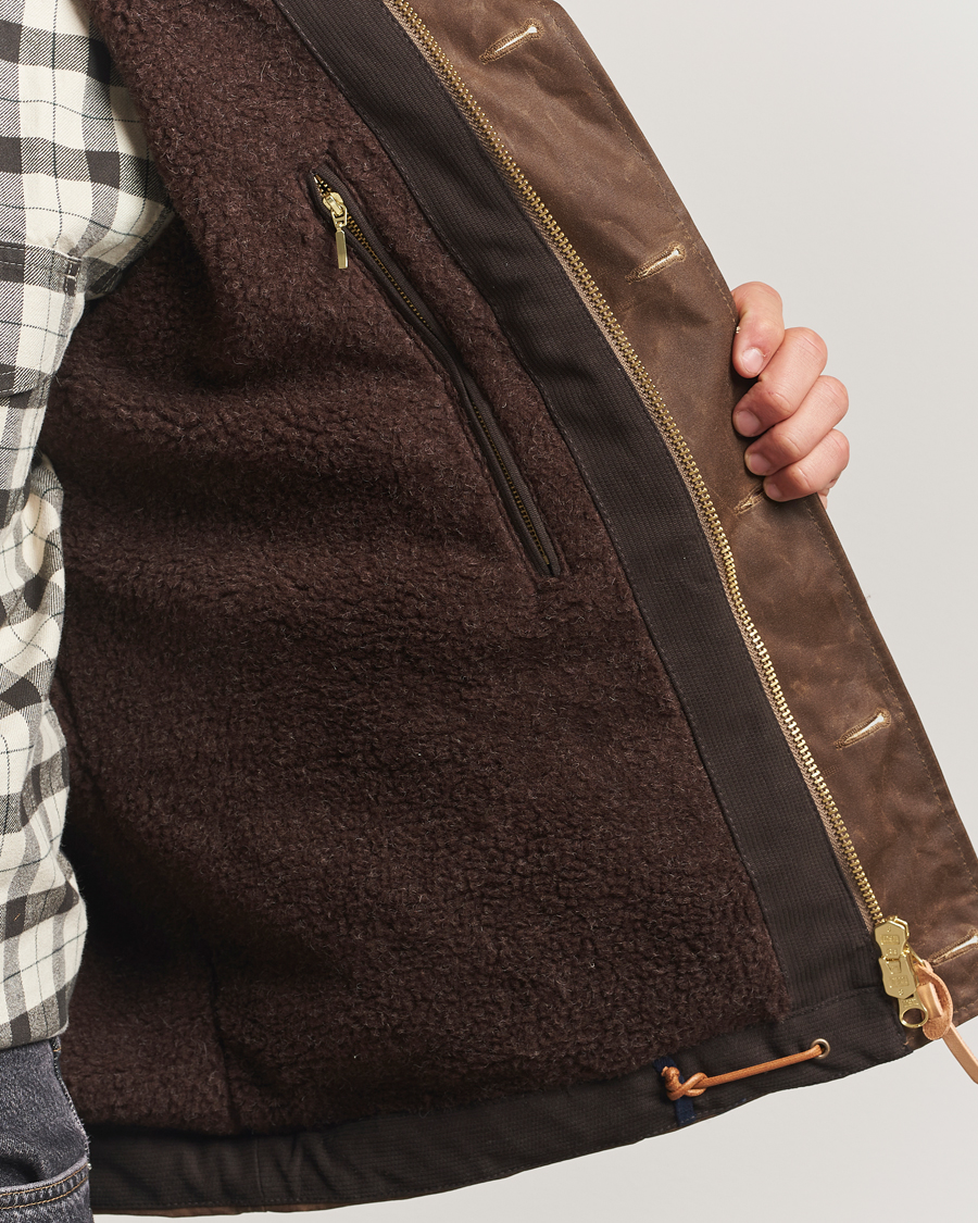 Herre | Jakker | Manifattura Ceccarelli | Deck Jacket Dark Tan