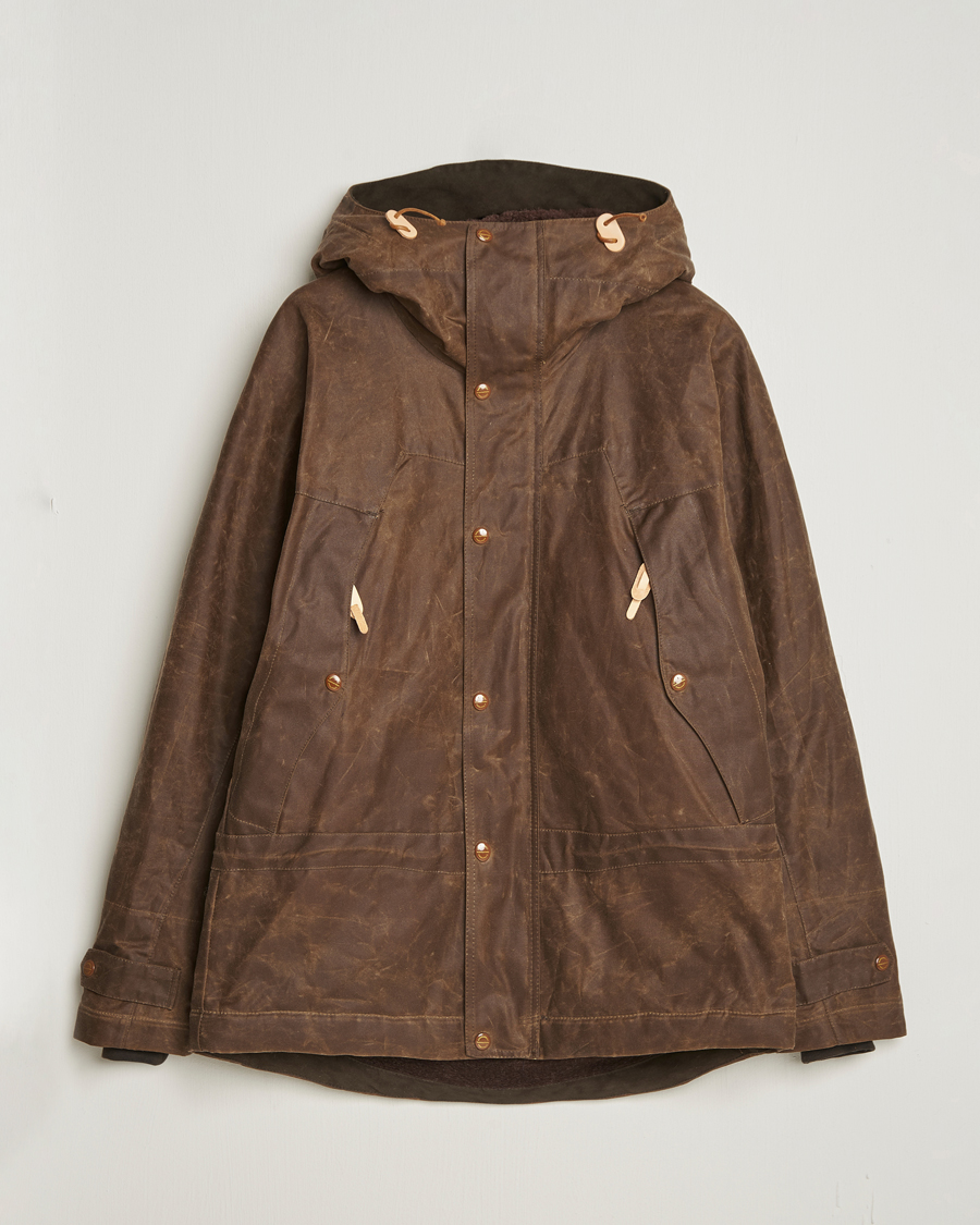 Herre | Jakker | Manifattura Ceccarelli | Mountain Jacket Dark Tan