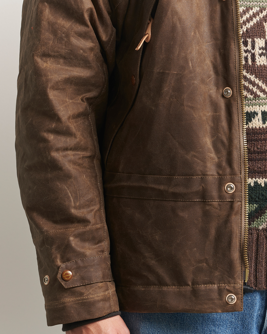 Herre | Jakker | Manifattura Ceccarelli | Mountain Jacket Dark Tan