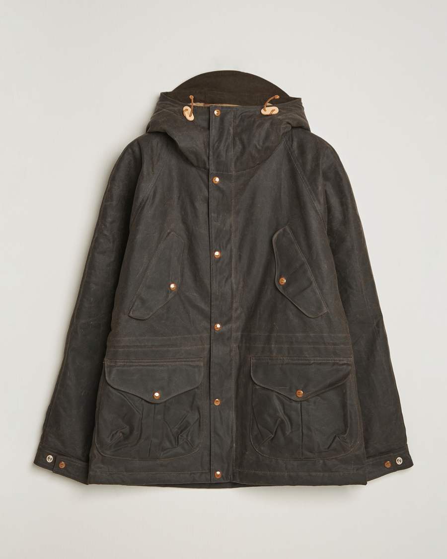 Herre | Jakker | Manifattura Ceccarelli | New Fisherman Parka Chocolate