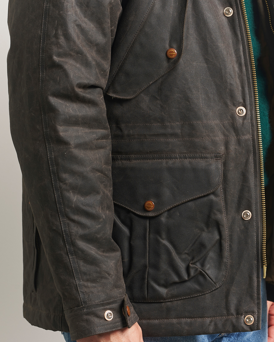 Herre | Jakker | Manifattura Ceccarelli | New Fisherman Parka Chocolate