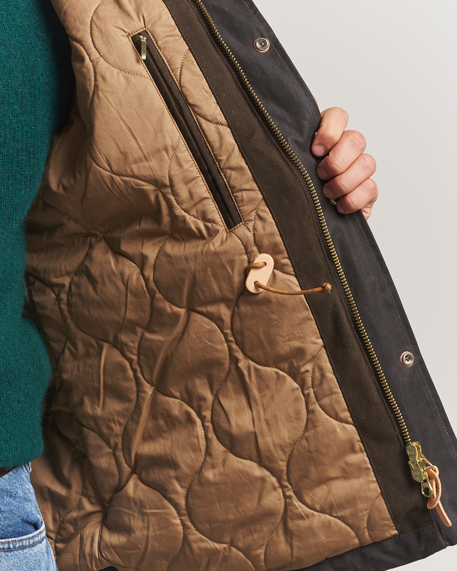 Herre | Jakker | Manifattura Ceccarelli | New Fisherman Parka Chocolate