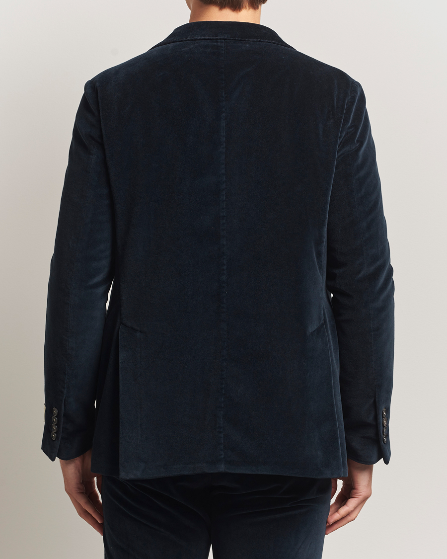 Herre | Dressjakker | Massimo Alba | Catch Velvet Blazer Navy