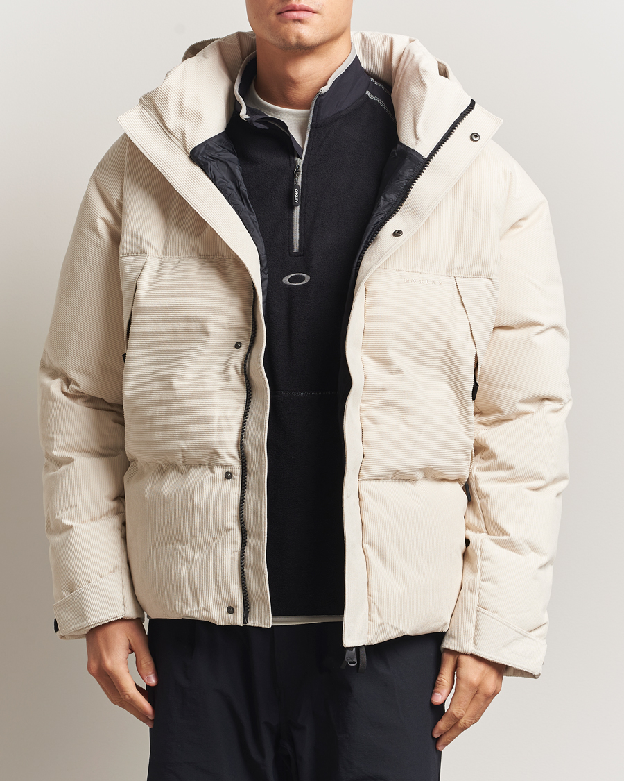 Herre | Jakker | Oakley | urStreetpeak Corduroy Puffer Jacket Mist