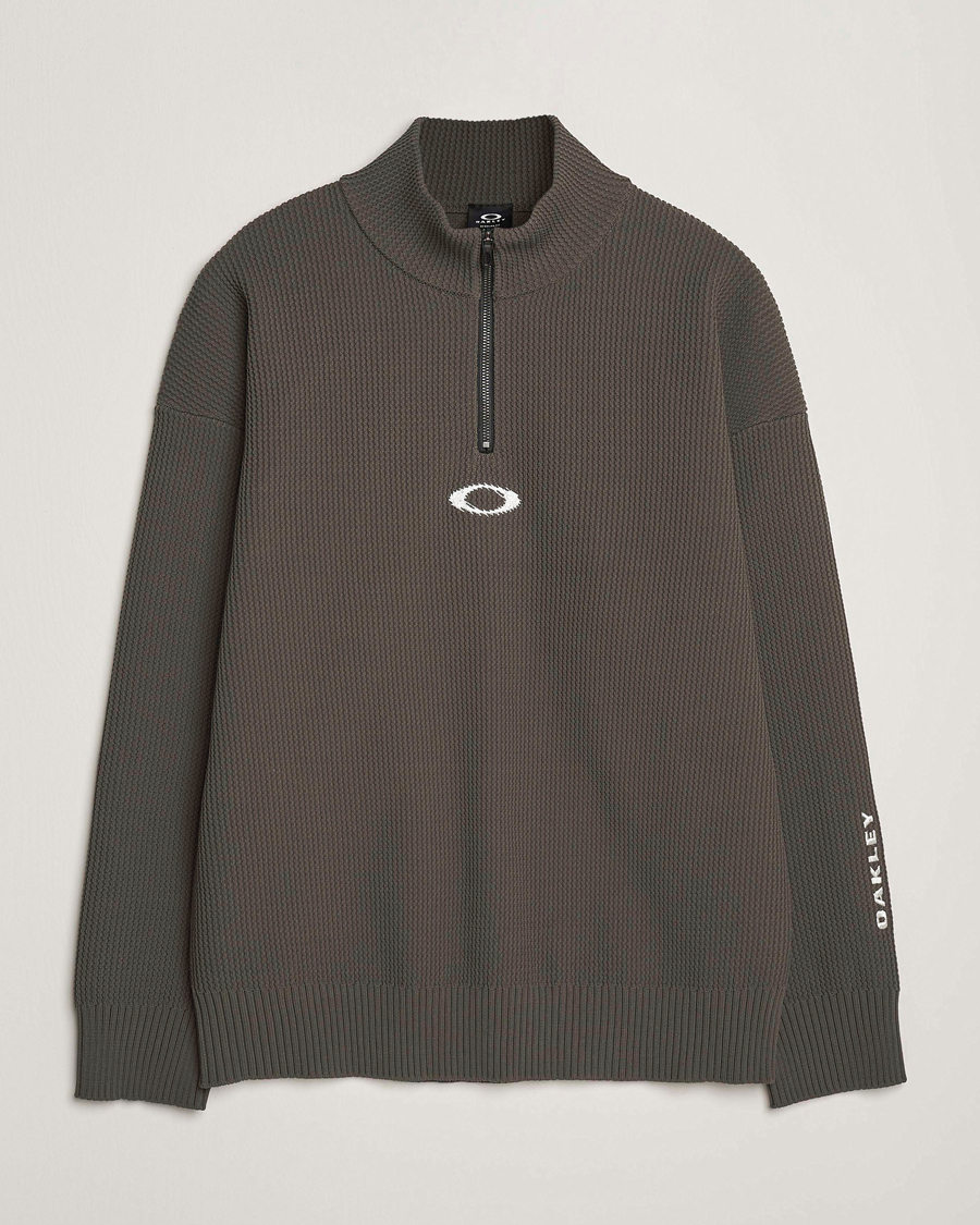 Herre | Gensere | Oakley | FGL New Retro Half Zip Sweater Black