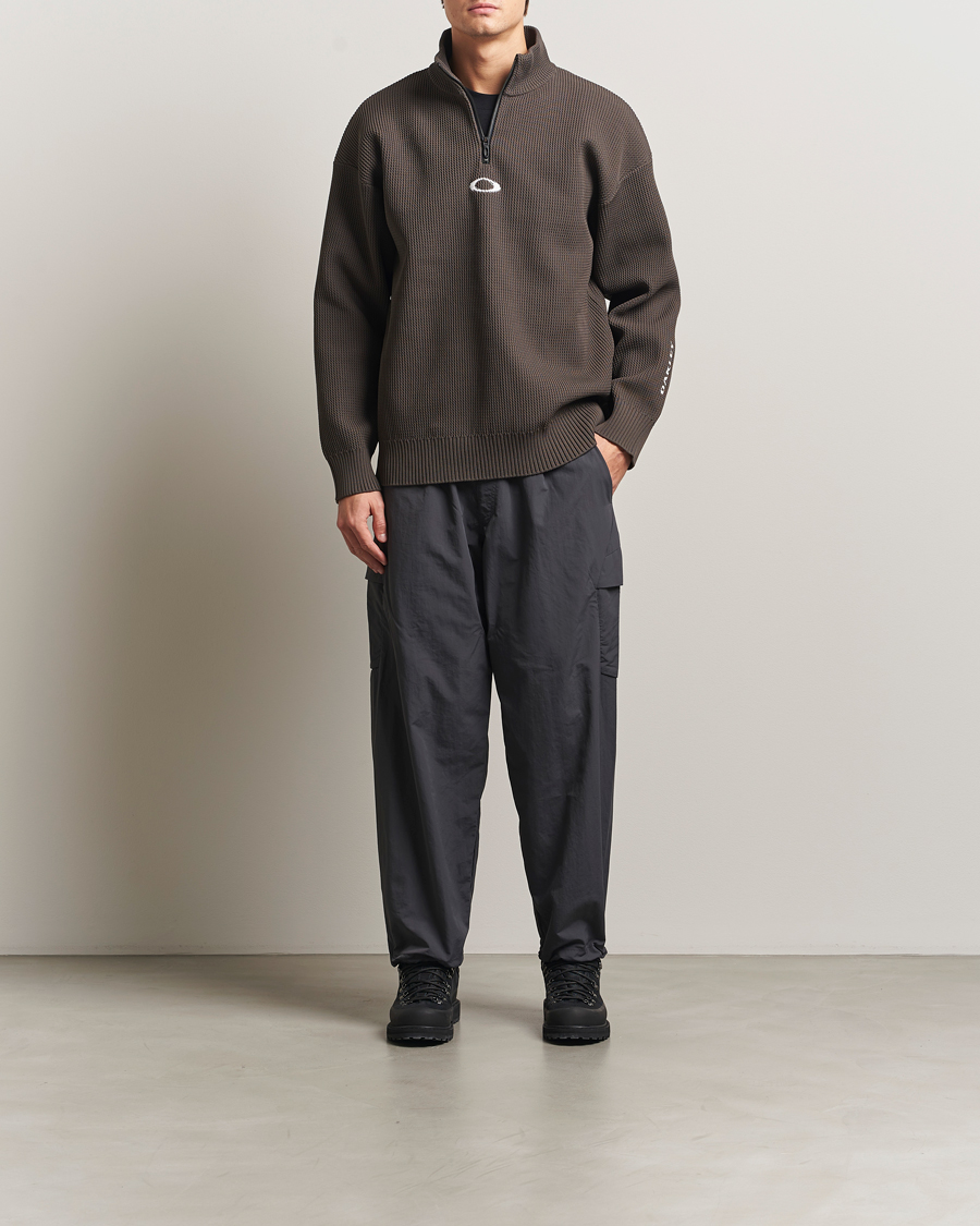 Herre | Gensere | Oakley | FGL New Retro Half Zip Sweater Black